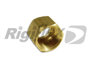 TUERCA DE BRONCE PARA CAÑO DE 12 MM ROSCA 18 X 1.5
